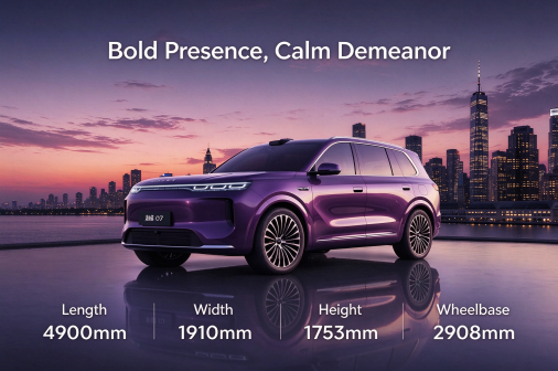 SAIC Roewe Jiayue 07 Launches October 23: AI-Native EREV SUV with 40,000+ Pre-Orders, Starting at $19,400