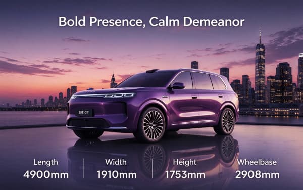 SAIC Roewe Jiayue 07 Launches October 23: AI-Native EREV SUV with 40,000+ Pre-Orders, Starting at $19,400